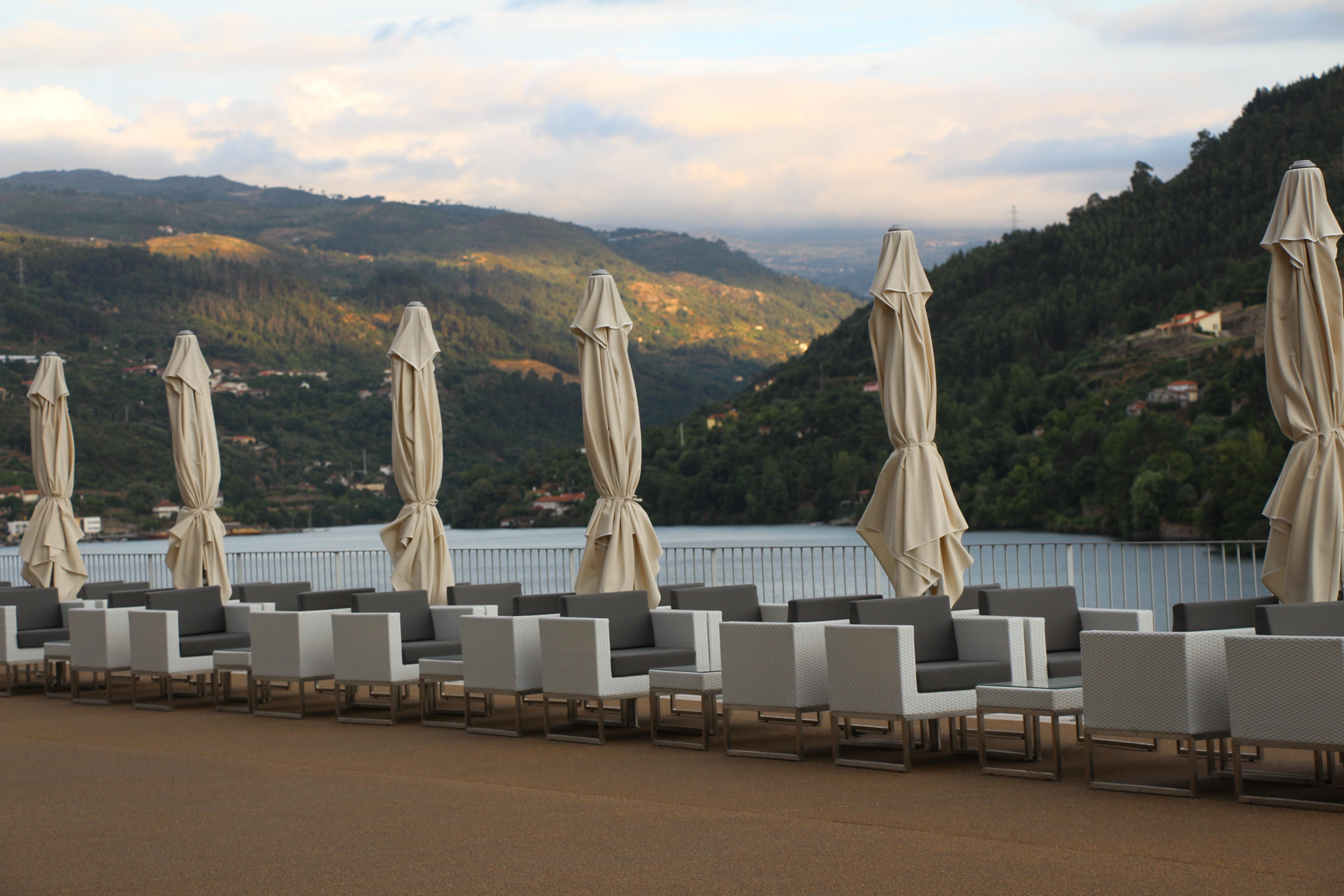 Douro Royal Valley Hotel & Spa Ribadouro Exteriér fotografie The view from the hotel